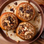 appelbollen met noten spijs en custard 1 1