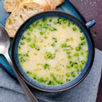 aspergesoep met doperwten dille en bieslook 1