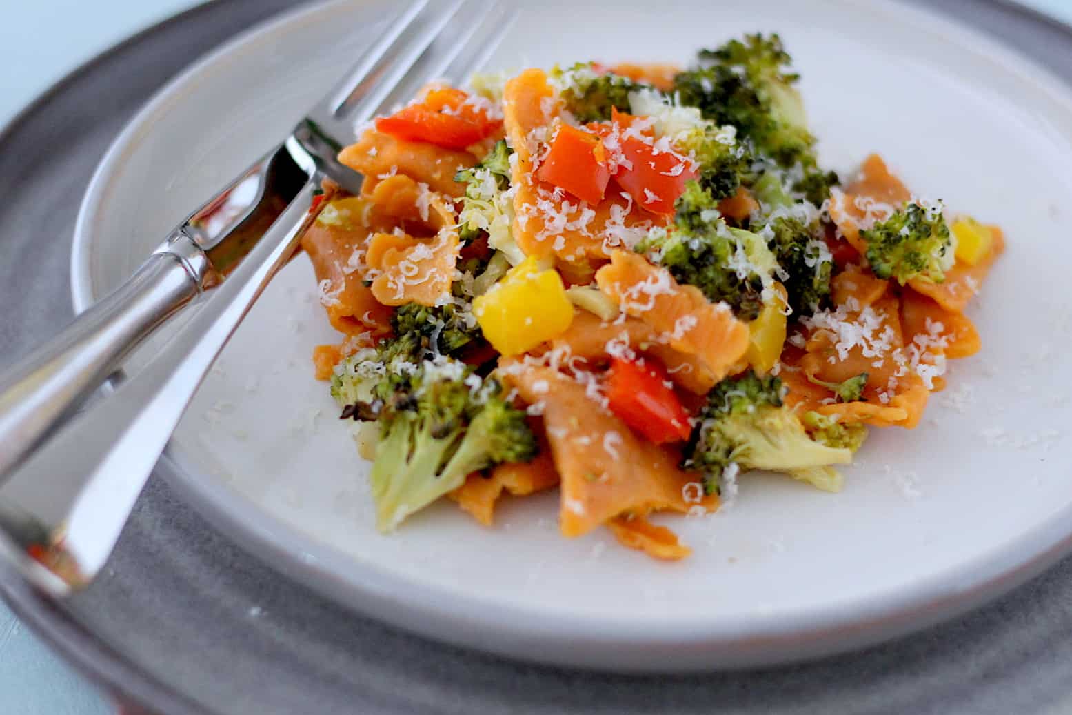 Budget: Ravioli met geroosterde groenten