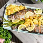 gevulde forel van de big green egg 1 4