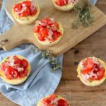 hartige mini cheesecakes met tomaat en tijm 1 1