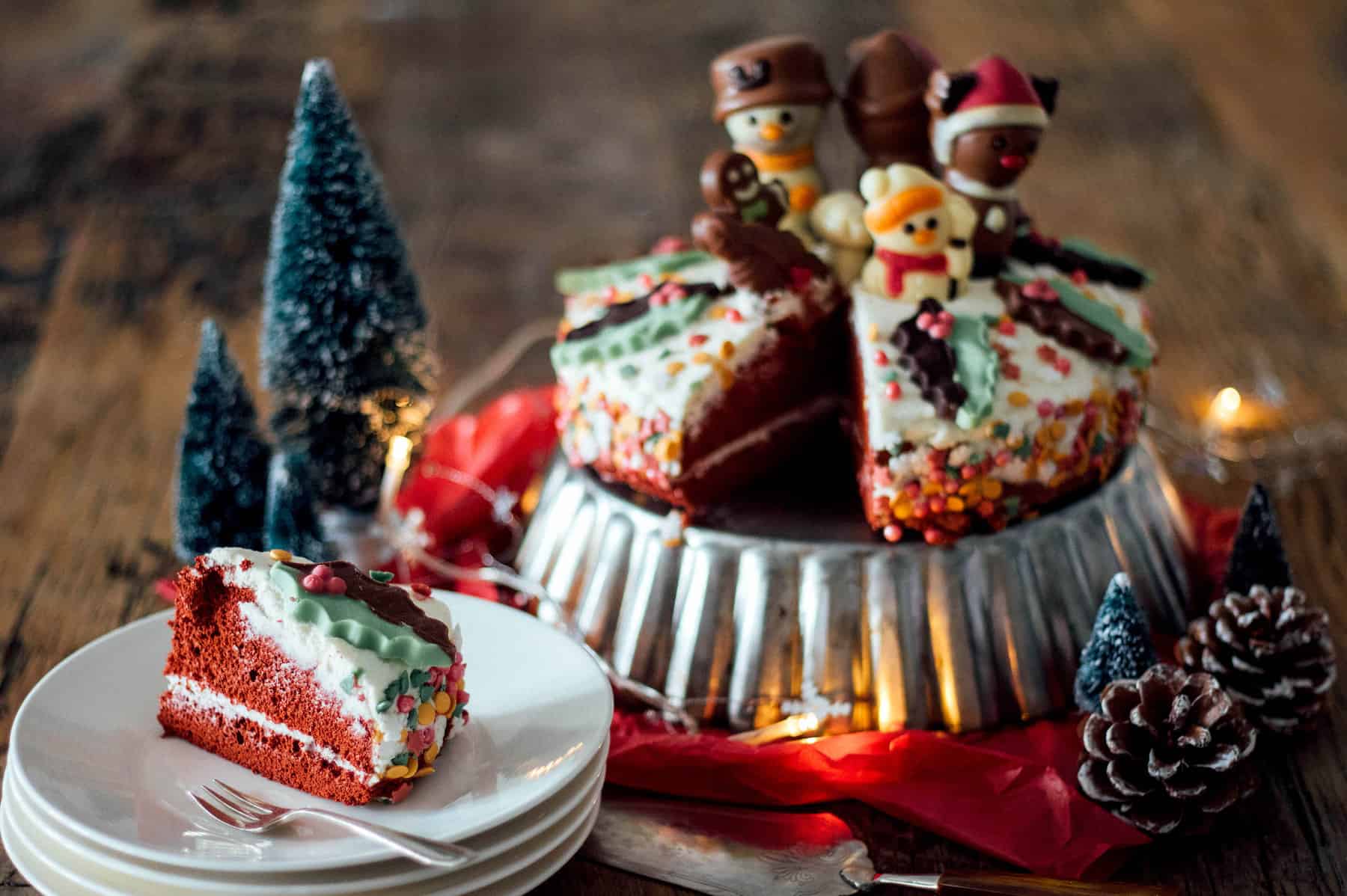 Vervallen Niet meer geldig Optimistisch Makkelijke Red Velvet kersttaart - Francesca Kookt