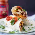 krokante kip burrito waar de kids dol op zijn 1 5