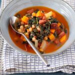 maaltijdsoep met cavolo nero kikkererwten en worst 1 1 2