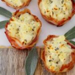 pancettahapje met geitenkaas appel en salie 1 2