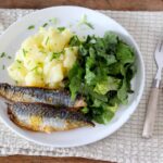 portugese makreel met aardappelsalade en romainesla 1 2