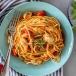 spaghetti met gekonfijte tomaat tijm en mozzarella 1 3