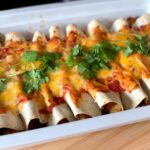vegetarische enchiladas met pompoen en bonen 1 1