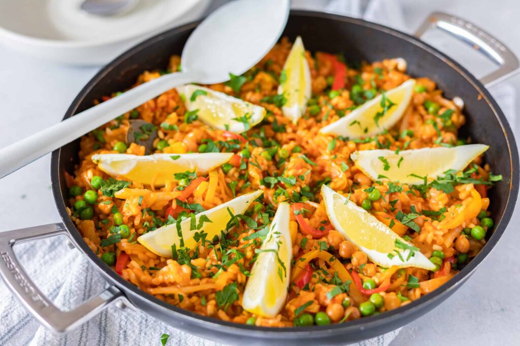 vegetarische paella lekker voor doordeweeks 1 5