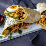 vegetarische rotirol met kikkererwten en ei 1 2