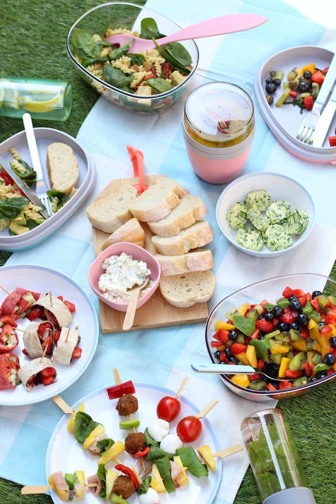 Groenten Dek de tafel tevredenheid Picknick recepten - de leukste picknick ideeën - Francesca Kookt