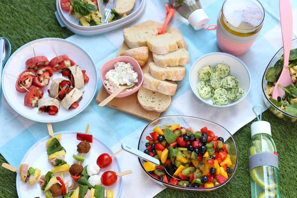 Groenten Dek de tafel tevredenheid Picknick recepten - de leukste picknick ideeën - Francesca Kookt