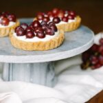 witte chocolade tartelettes met druiven 1 1