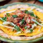 wraps met gemarineerde kip van de big green egg 1 3