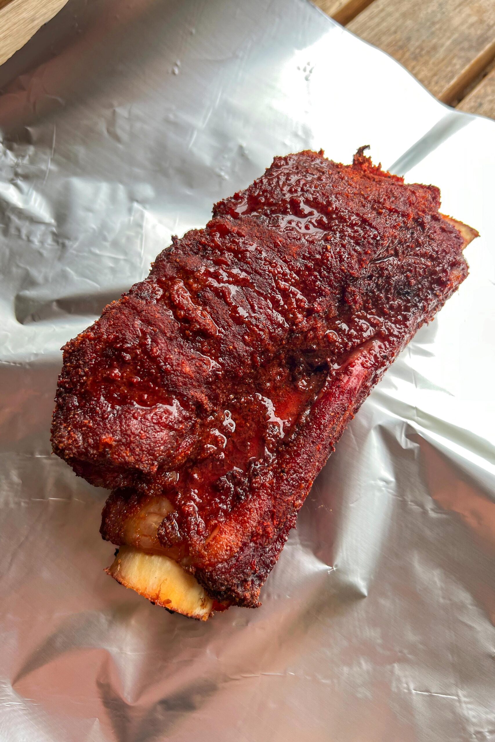 hot and fast shortribs van de barbecue 6