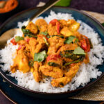 snelle tandoori curry met kip bloemkool en spinazie 1