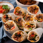 pulled beef burritos 1
