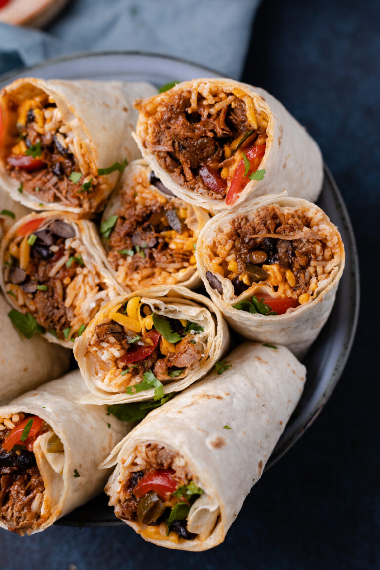 Pulled beef burrito's Francesca Kookt
