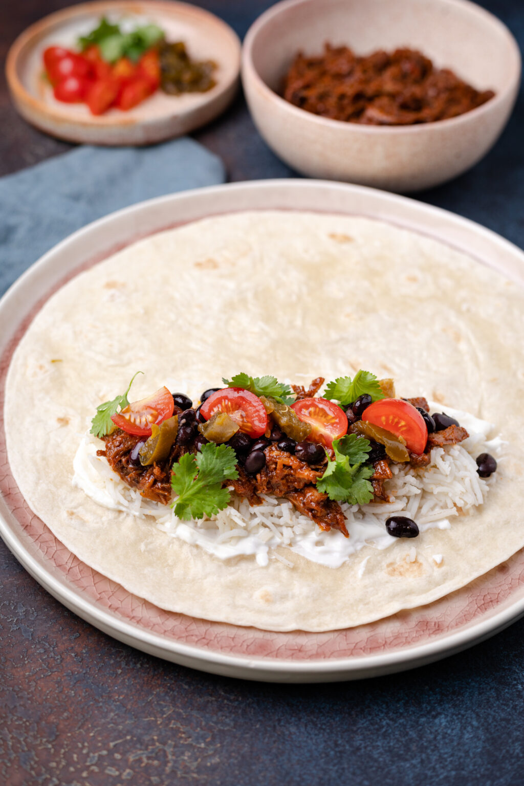 Pulled beef burrito's Francesca Kookt