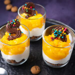 kruidnotentoetje met Griekse yoghurt mango en mandarijn 1