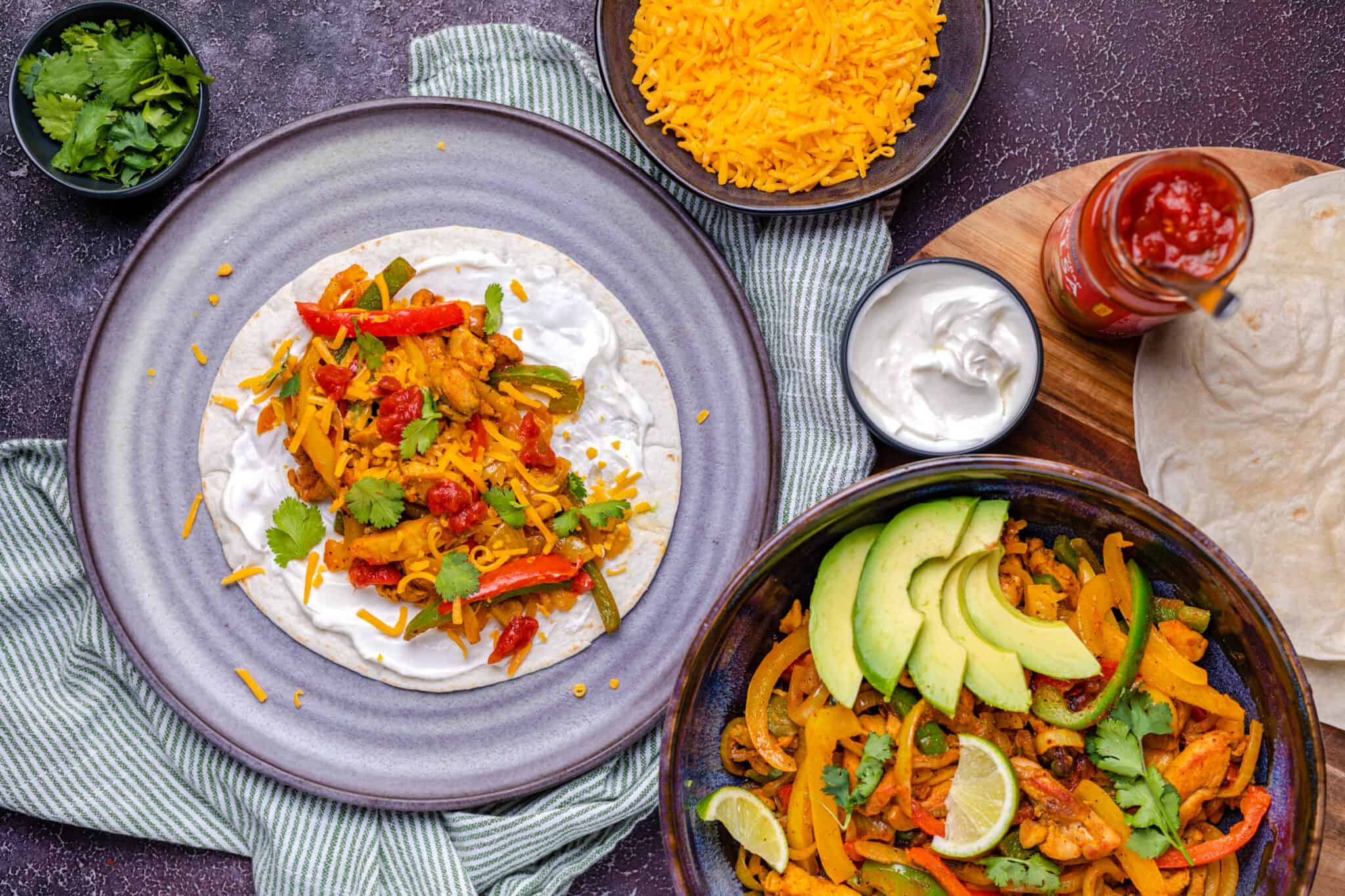 Pittige wraps met kip en paprika Francesca Kookt