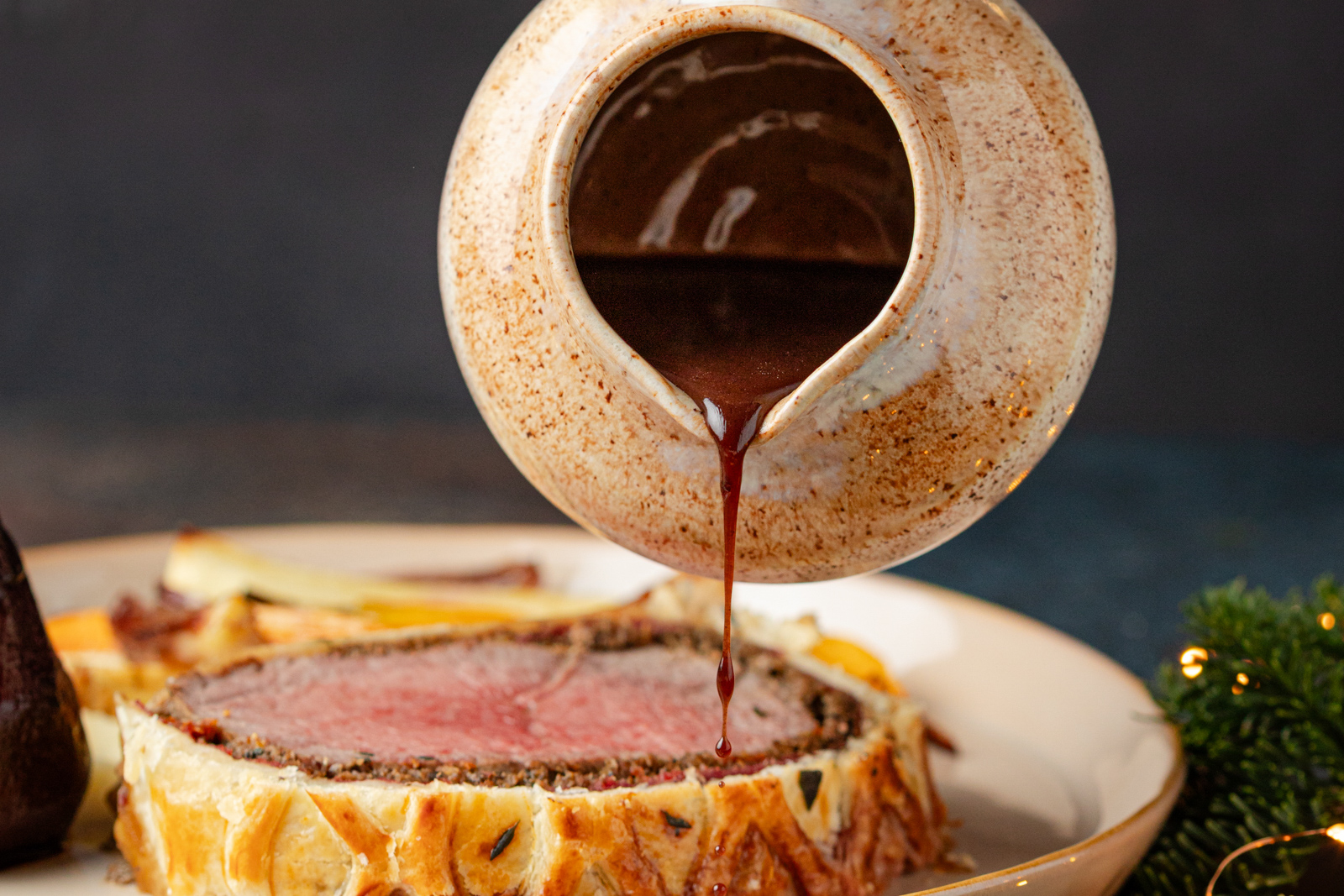 Klassieke rode wijnsaus