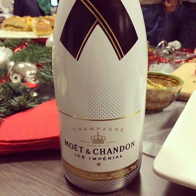 23. Kerst champagne