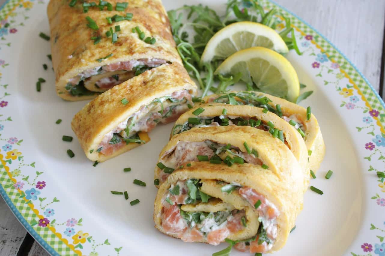 Verrassend Brunchrol: Luxe omeletwrap met zalm en boursin - Francesca Kookt WA-32