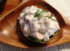 Gevulde avocado met garnalen_3