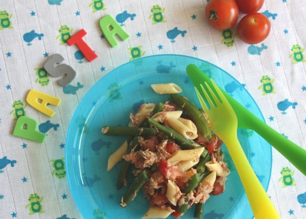 Pasta met tonijn en sperziebonen_2