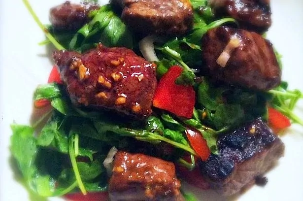 Sizzling Vietnamese biefstukpuntjes
