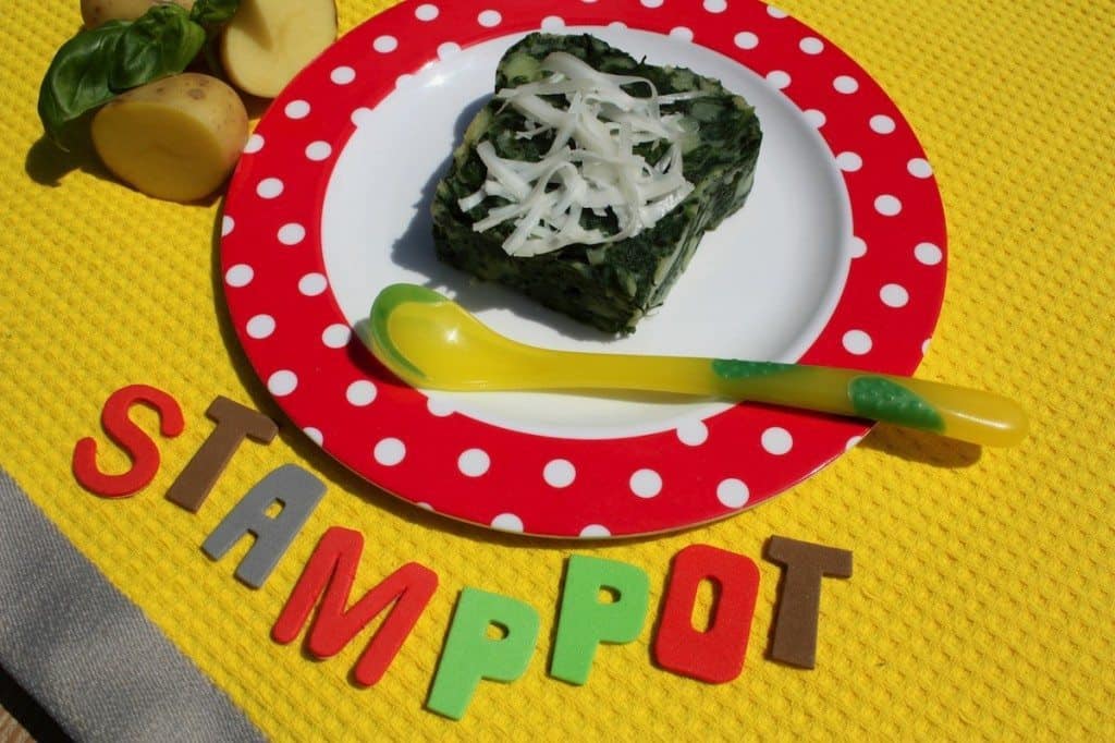 Stamppot met spinazie en geitenkaas_2